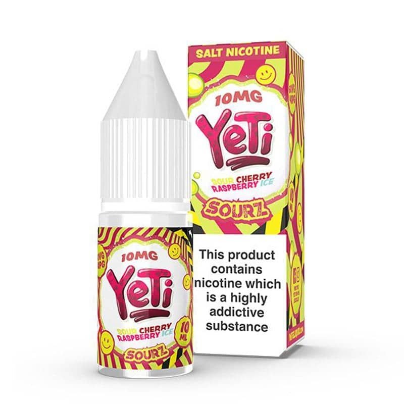 Yeti-Sourz-Nic-Salts-10ml-Cherry-Raspberry-Icejpg - Element Vapor Australia