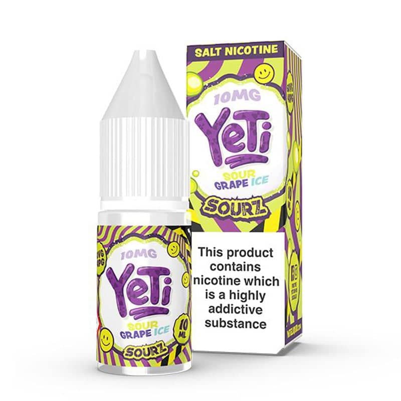 Yeti-Sourz-Nic-Salts-10ml-Grape-Icejpg - Element Vapor Australia