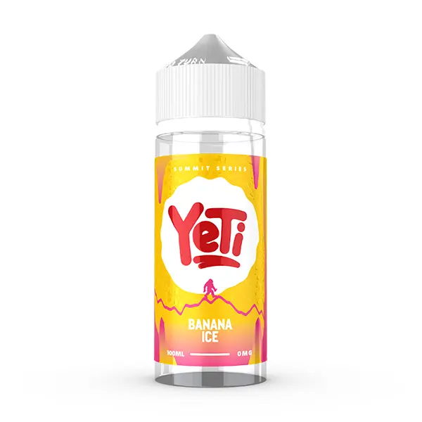 Yeti-Summit-Series-100ml-Shortfill-E-Liquid-Banana-Icewebp - Element Vapor Australia