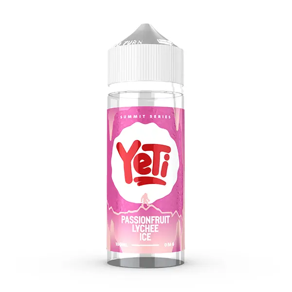 Yeti-Summit-Series-100ml-Shortfill-E-Liquid-Passionfruit-Lychee-Icewebp - Element Vapor Australia