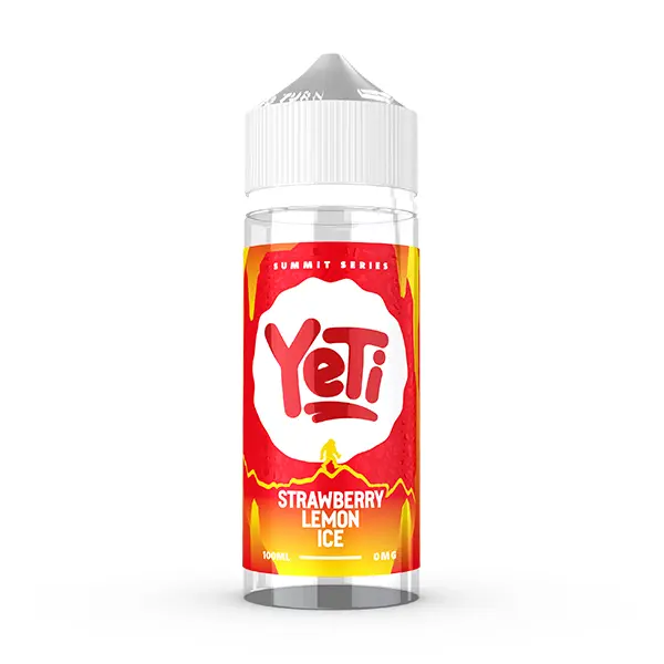 Yeti-Summit-Series-100ml-Shortfill-E-Liquid-Strawberry-Lemon-Icewebp - Element Vapor Australia