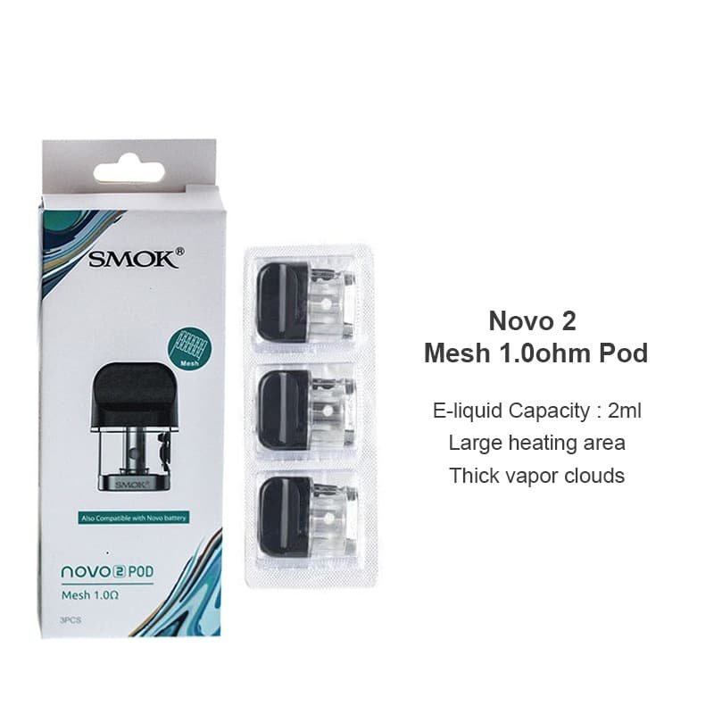 smok-novo-2-mesh-1ohm-podjpg - Element Vapor Australia